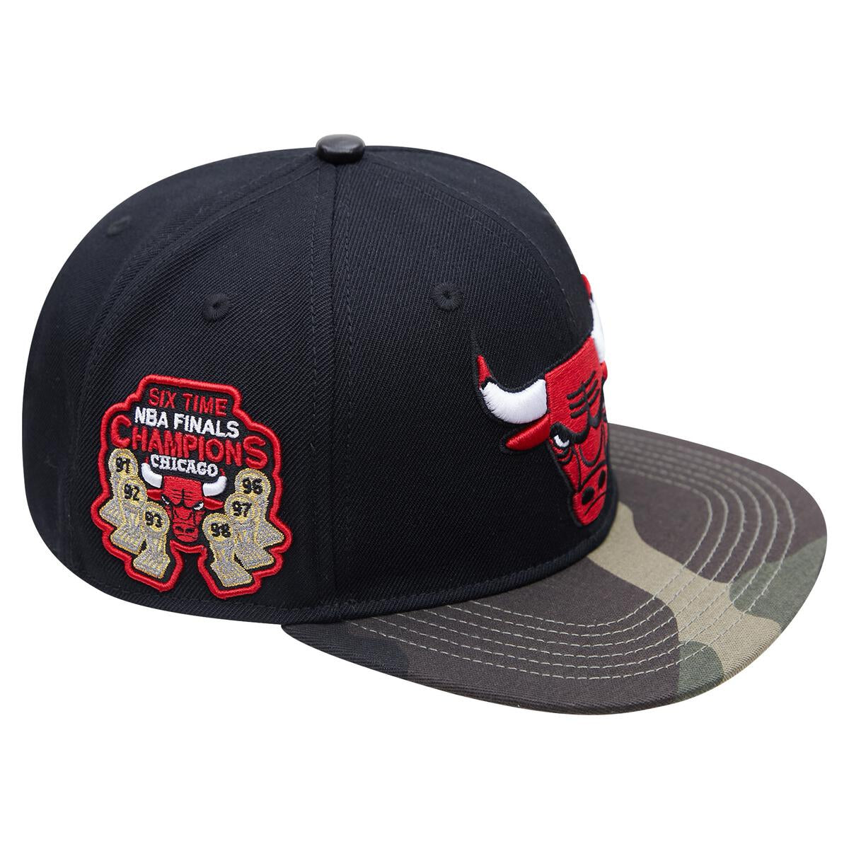 Chicago Bulls Logo Snapback Camo