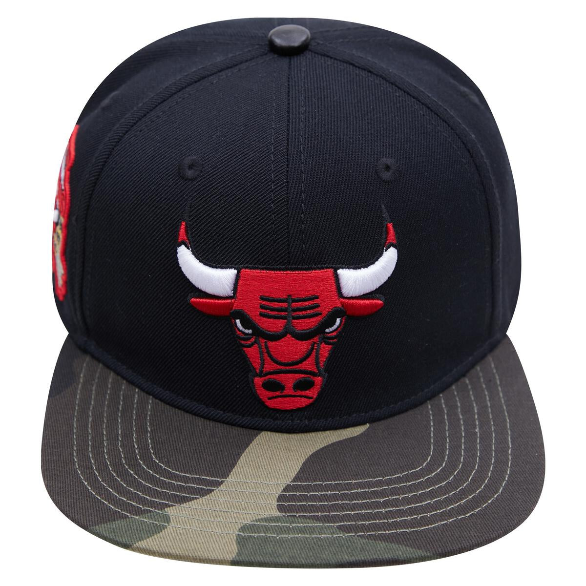 Chicago Bulls Logo Snapback Camo