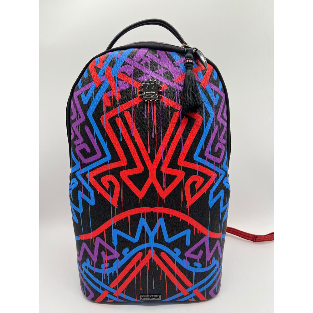 Sprayground Ai Tribal Pattern DLXSV Backpack