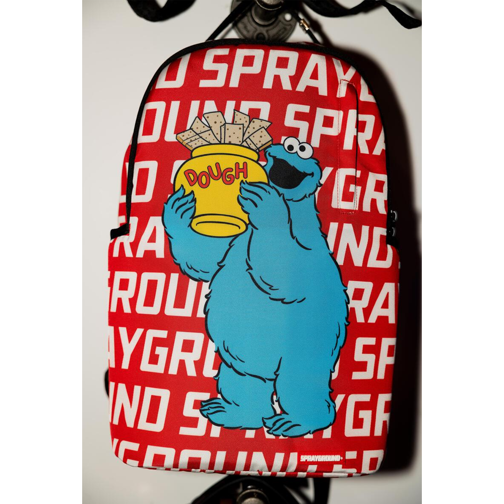 Cookie Monster Sprayground Repeat DLXSR Backpack