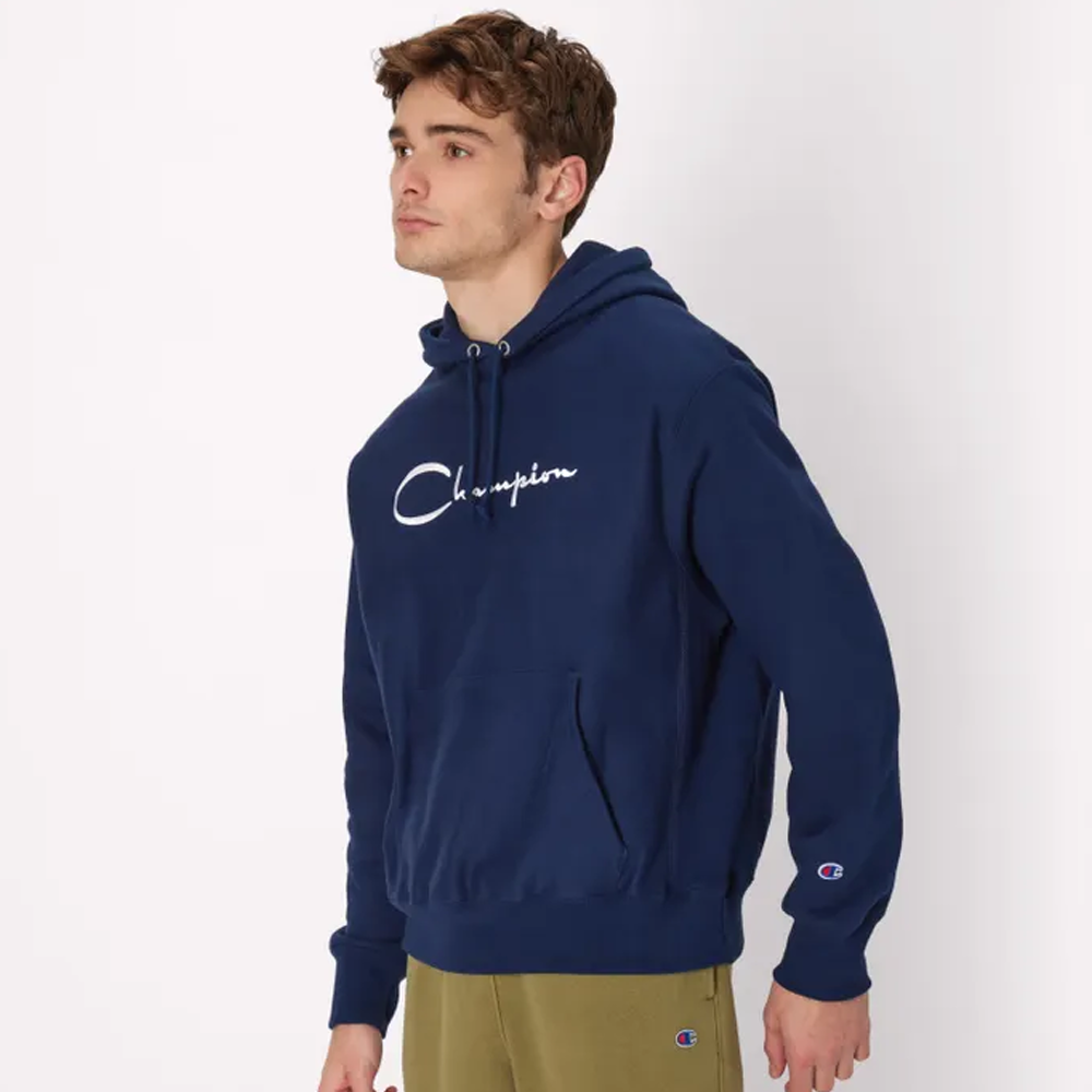 Men's Champion Reverse Weave Chest Script Logo PO Hoodie