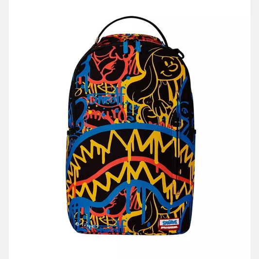 Sprayground Smurfs Neon DLXSR Backpack