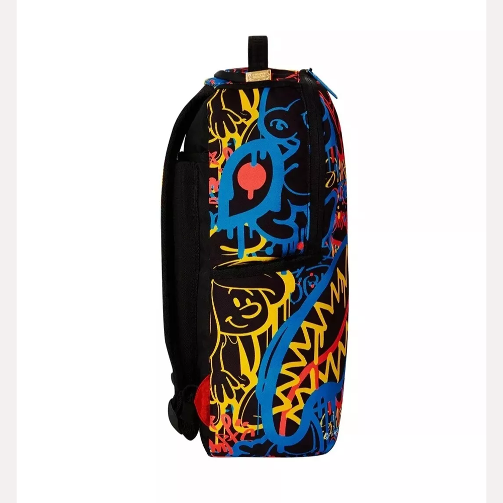 Sprayground Smurfs Neon DLXSR Backpack