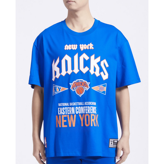 Men's NY Knicks City Tour Drop Shoulder Tee