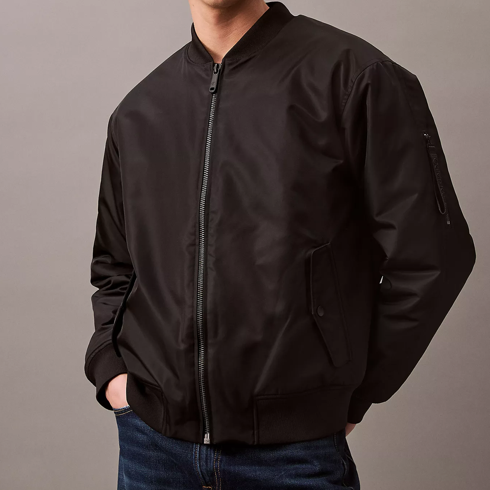 Men's CK MA-1 Nylon Bomber Jacket