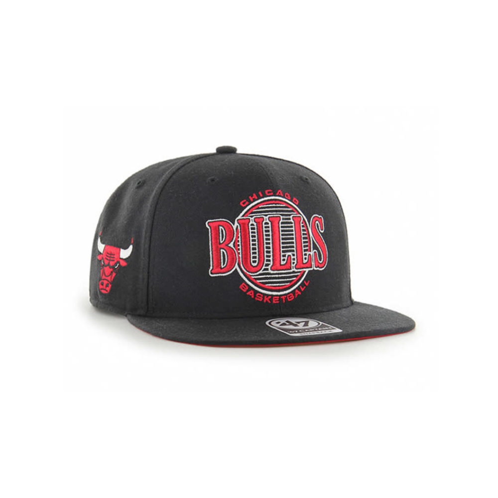 Chicago Bull Black High Post 47 Captain Snapack