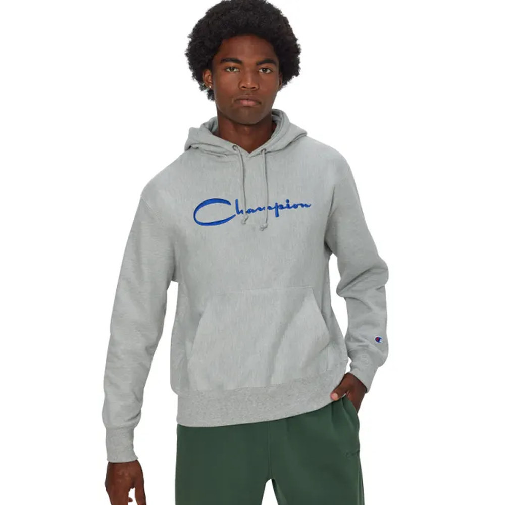 Men's Champion Reverse Weave Chest Script Logo PO Hoodie