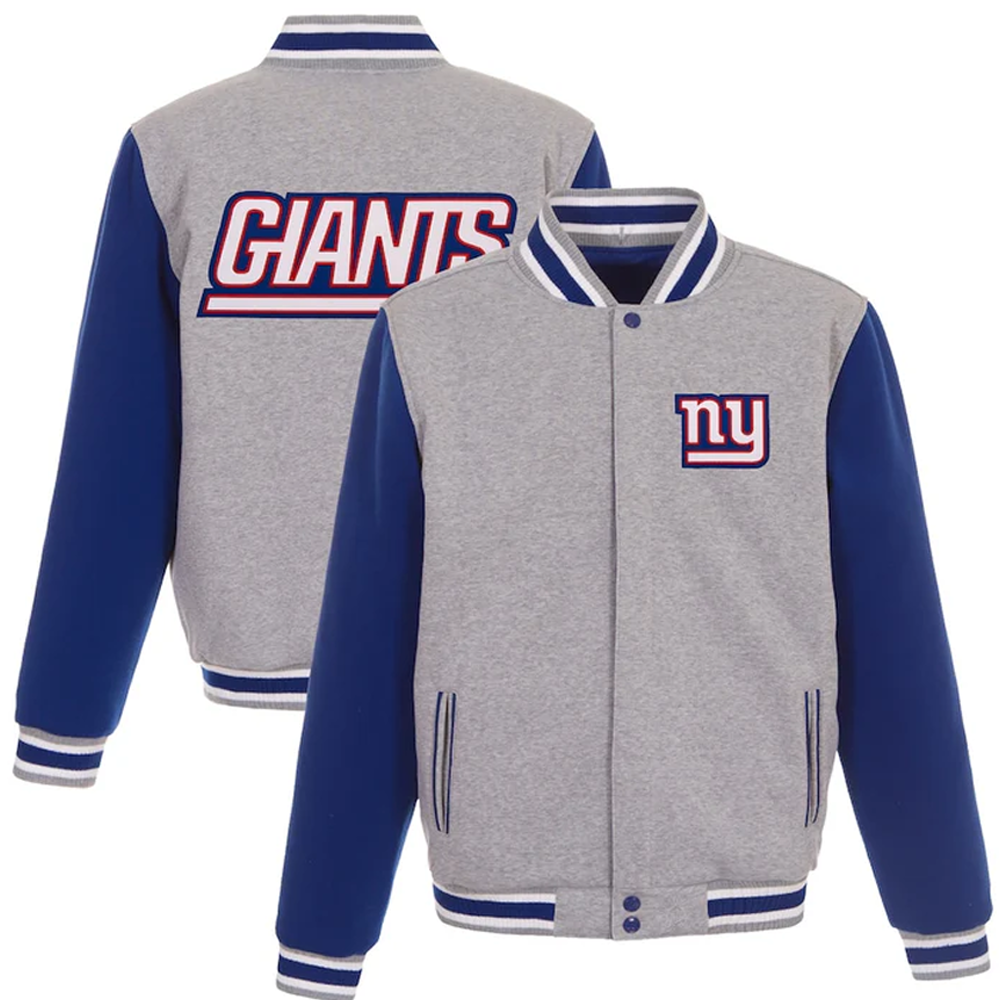 Men's NFL Giants Reversible Fleece Jacket